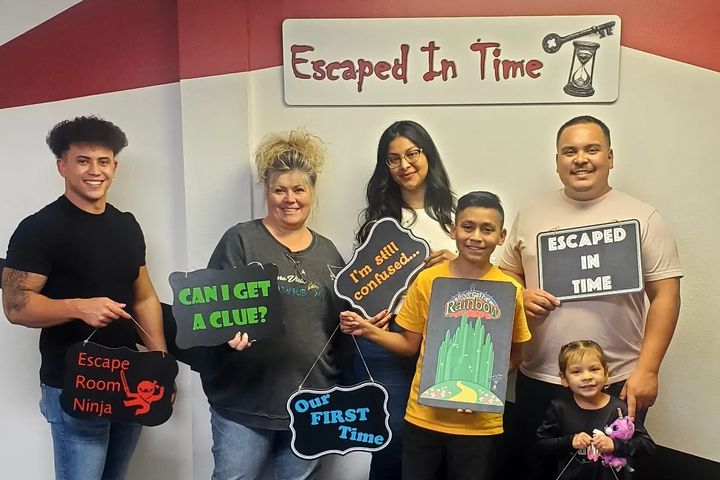 a group of players at our Colorado Springs escape rooms