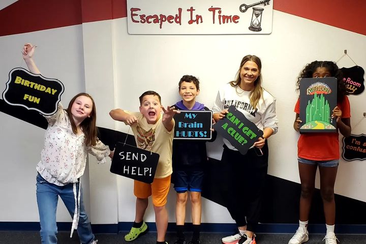 a group of players at our Colorado Springs escape rooms
