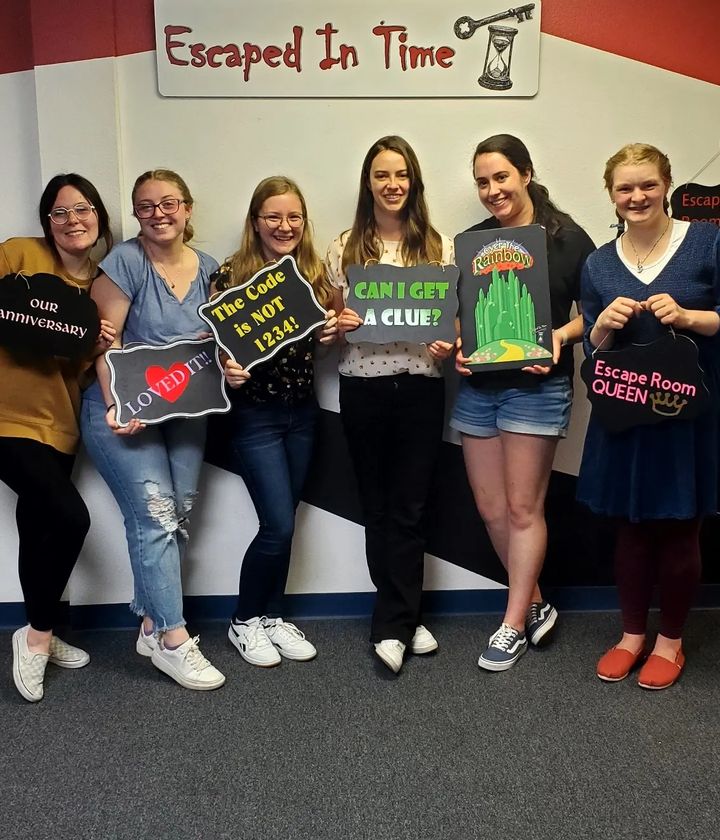 a group of players at our Colorado Springs escape rooms